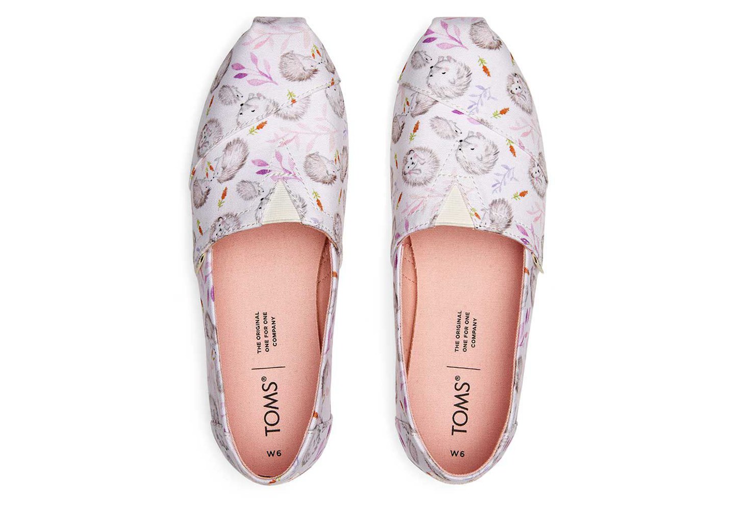 Toms Alpargata Happy Hedgehogs Espadrille Grey - Womens - 17548-TQGM